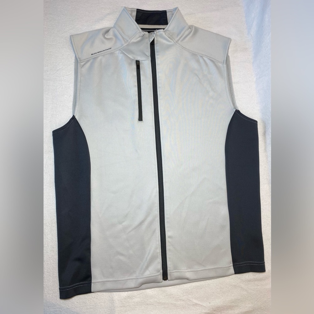 Sun Mountain Thermal Wear Vest Outdoor Hunting/Golf/Hiking Black & White Men’s M